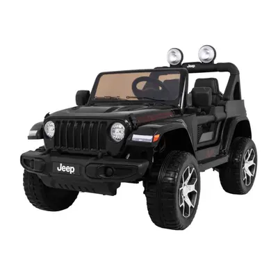 Elektromos kisautó Jeep Wrangler Rubicon 4x4 fekete