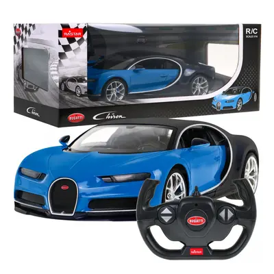 Távirányítós autó R/C Bugatti Chiron Rastar 1:14 Blue