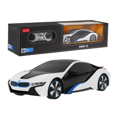 Távirányítós autó R/C BMW i8 Rastar 1:24 fehér