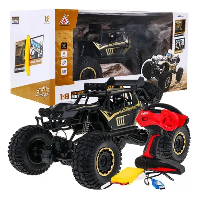 Terepjáró játék távirányító Crawler 1:8 fém