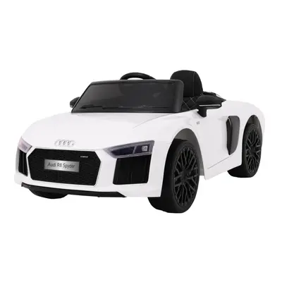 Audi R8 Spyder Maxi fehér elektromos kisautó