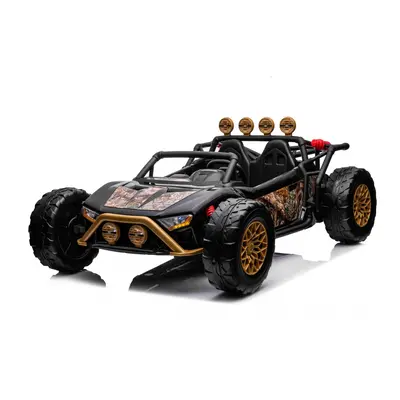 Elektromos kisautó Buggy Racing 2x200W fekete