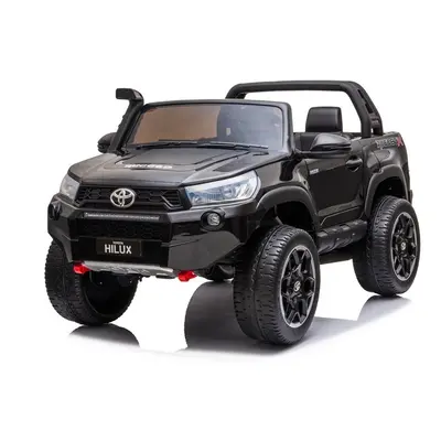 Gyermek elektromos kisautó Toyota Hilux 4x4 fekete