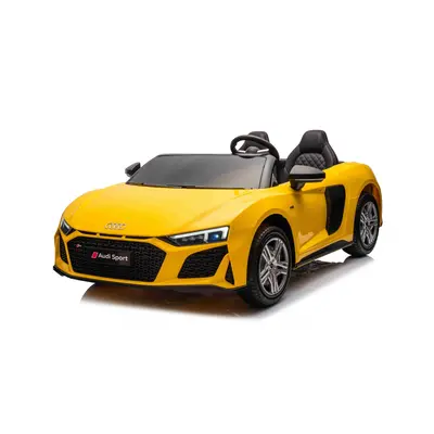 Elektromos játékautó Audi Spyder R8 LIFT 400W 24V sárga