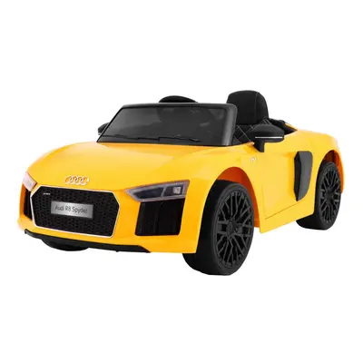 Elektromos kisautó Audi R8 Spyder Maxi sárga