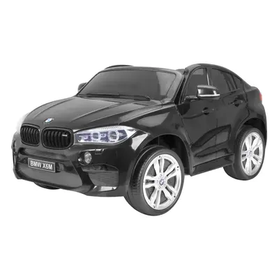 Elektromos kisautó BMW X6 M kétüléses XXL fekete