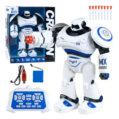 Távirányítós interaktív táncoló robot R/C kék