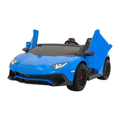 Elektromos autó Lamborghini Aventador SV Strong 200W 24V kék