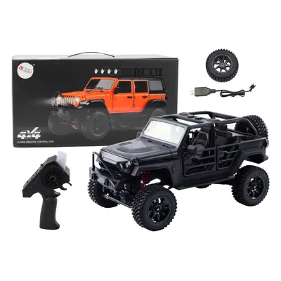 RC 4x4 off-road távirányítós játék fekete