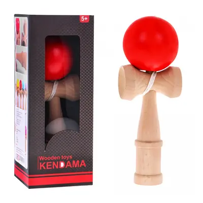 Gyerek fa játék Kendama piros