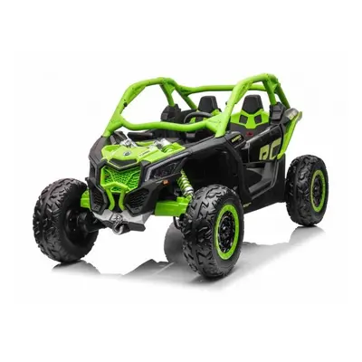 Elektromos kisautó Buggy Maverick Can-Am 2x24V 4x200W zöld