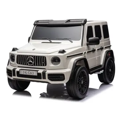 Elektromos autó Mercedes G63 XXL 4x200W 24V MP4 fehér