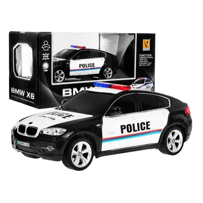 R/C BMW X6 1:24 távirányítós rendőrautó