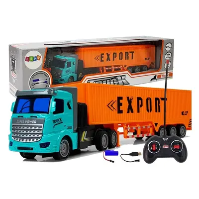 R/C 1:48 Orange Remote Control Truck