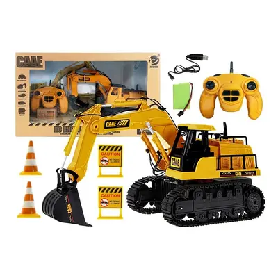 R/C Remote Control Excavator 1:22 Sárga