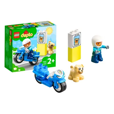 Építőkészlet LEGO DUPLO Rendőrségi motorkerékpár 10967