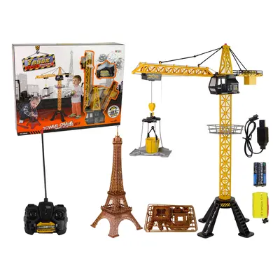 R/C távirányítós toronydaru Eiffel-torony építése