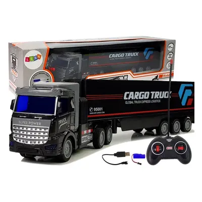 R/C 1:48 Remote Control Truck Black