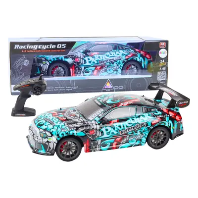 R/C 1:8 graffitis távirányítós sportautó