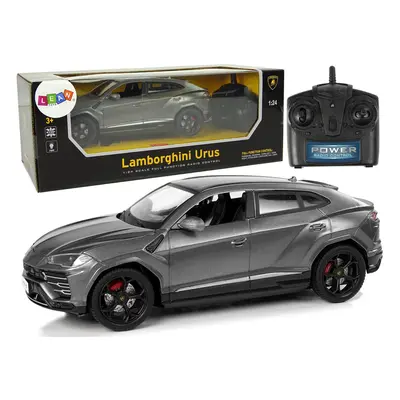 Elektromos R/C autó 1:24 Lamborghini Urus fekete 2.4 G lámpák