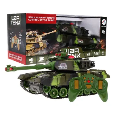 R/C távirányító tank 1:18 zöld