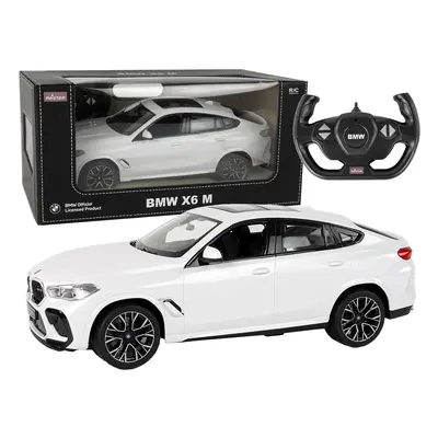 Távirányítós autó R/C BMW X6 M Rastar 1:14 fehér