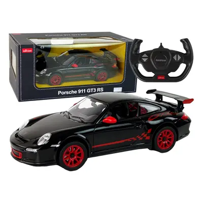 Elektromos autó R/C Porsche 911 GT3 RS 1:14 Rastar fekete színben