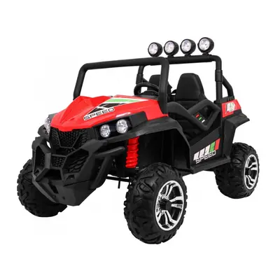 Gyermek elektromos kisautó Buggy Strong Lift 24V 4x4 piros