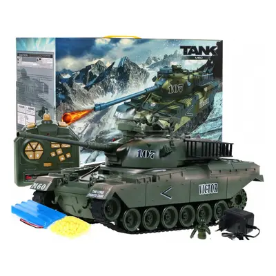 Távirányító tank M-60 R/C 1:18 zöld HASZNÁLT