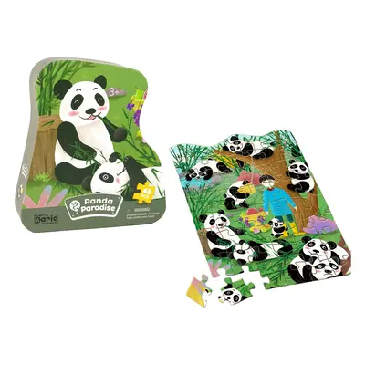 Puzzle Panda Bamboo Forest 48 darab