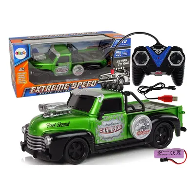 R/C távirányítós pick-up autó 1:18 zöld