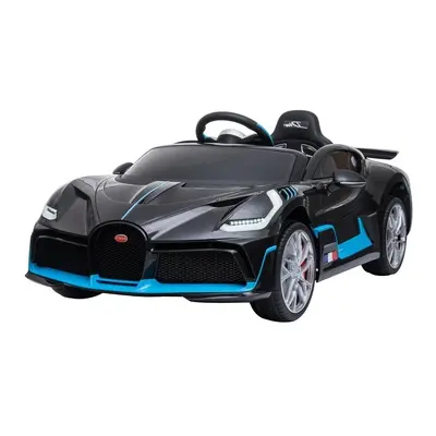 Bugatti Divo elektromos kisautó feketére festve