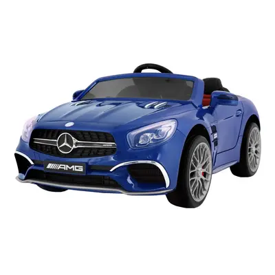 Elektromos kisautó Mercedes Benz AMG SL65 kékre festve