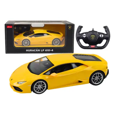 Távirányítós autó R/C Lamborghini Huracan 1:14 Rastar Yellow