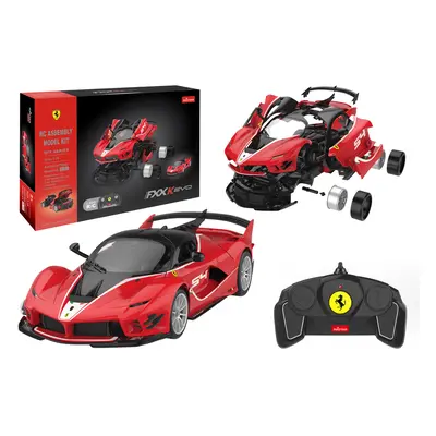 Ferrari FXXK EVO távirányító készlet 1:18 Rastar 88 részes piros