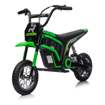 Gyermek elektromos motorkerékpár Cross 350W zöld