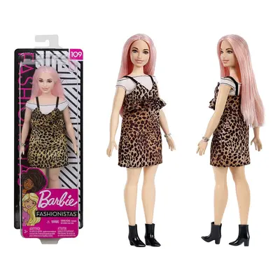 Barbie baba Fashionista ruha leopárdmintás