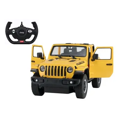 Távirányítós autó R/C Jeep Wrangler Rubicon 1:14 Rastar Yellow