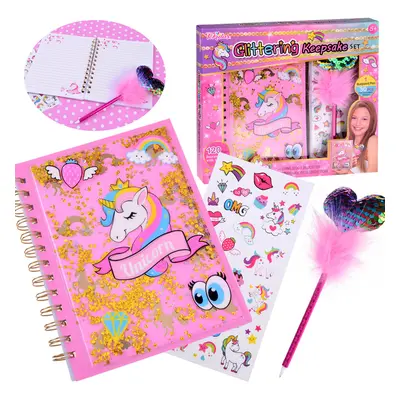 Magic Secret Diary Unicorn + toll matricák