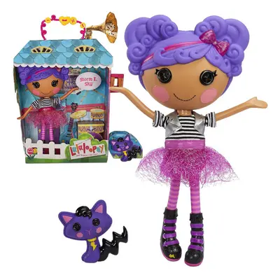 Lalaloopsy nagy rock baba Storm E Sky 33 cm + kat