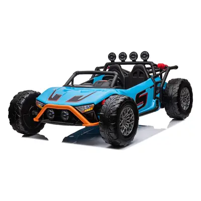 Elektromos kisautó Buggy Racing 2x200W 24V kék