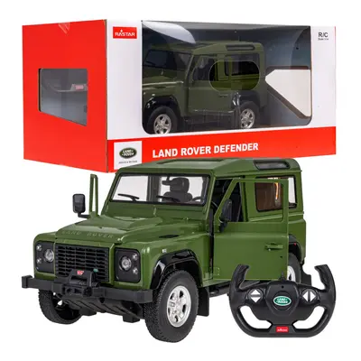 Távirányító R/C autó Land Rover Defender Rastar 1:14 zöld