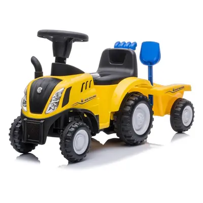 New Holland 658T sárga traktor visszapattanó