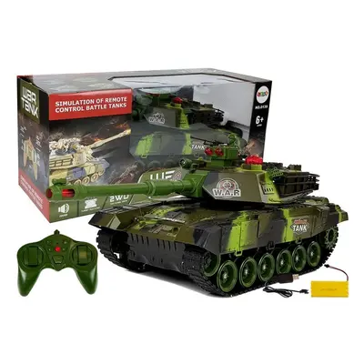 WAR R/C távirányító tank zöld