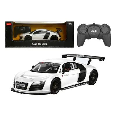 Sportautó Audi R8 távirányító RC 1:18 fehér