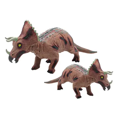 Nagy, szürke Spinosaurus dinoszaurusz figura