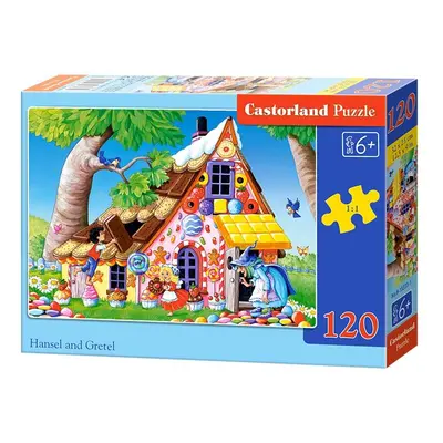 Hansel és Gretel 120 darabos puzzle