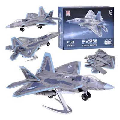 F-22 típusú vadászrepülő készlet 1:100 méretarányban