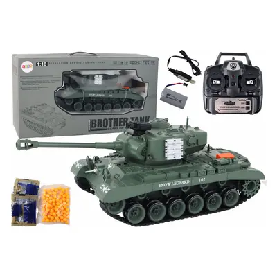 Távirányító tank Leopard R/C 1:18 szürke