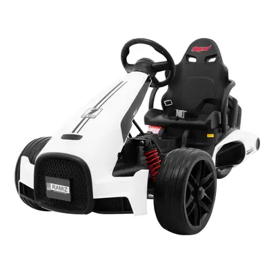 Gyermek elektromos gokart XR-1 fehér